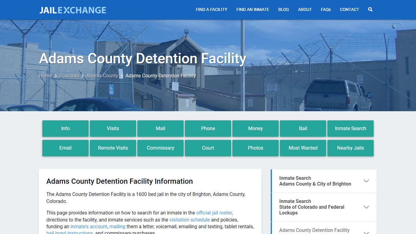 Adams County Detention Facility - Jail Exchange
